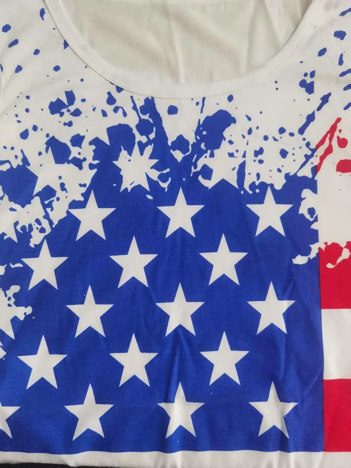 4th of July Shirts for Men American Flag Tank Top 1776 Patriotic T-Shirts Sleeveless Mens Gym Workout Graphic USA Flag Top