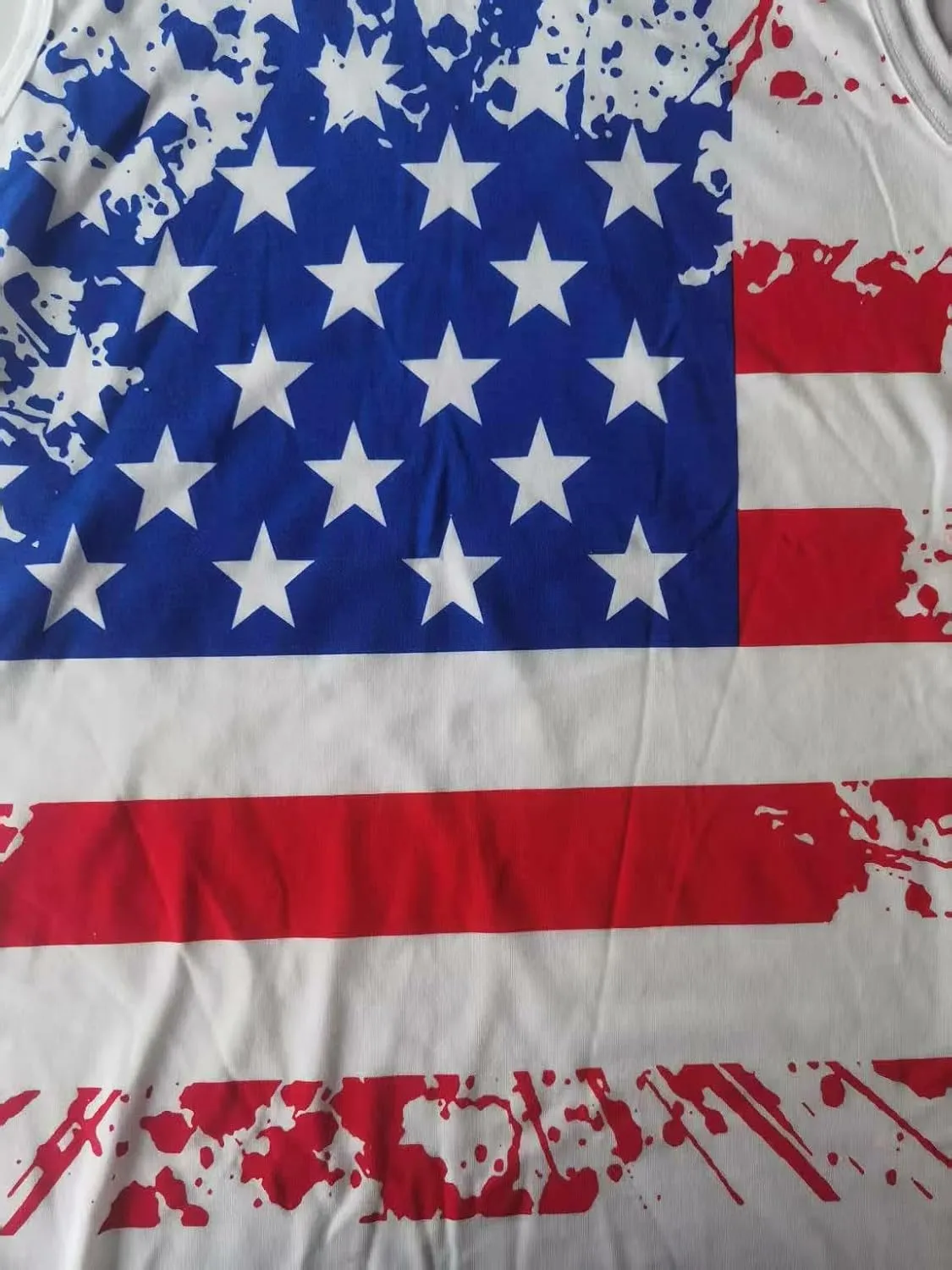 4th of July Shirts for Men American Flag Tank Top 1776 Patriotic T-Shirts Sleeveless Mens Gym Workout Graphic USA Flag Top