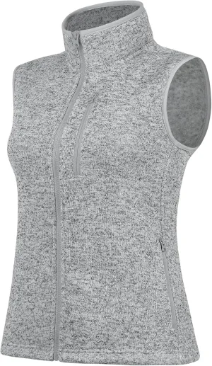ANIVIVO Golf Vests for Women Thermal Sleeveless Vests Outerwear with Pockets& Women Fleece Vest Lightweight