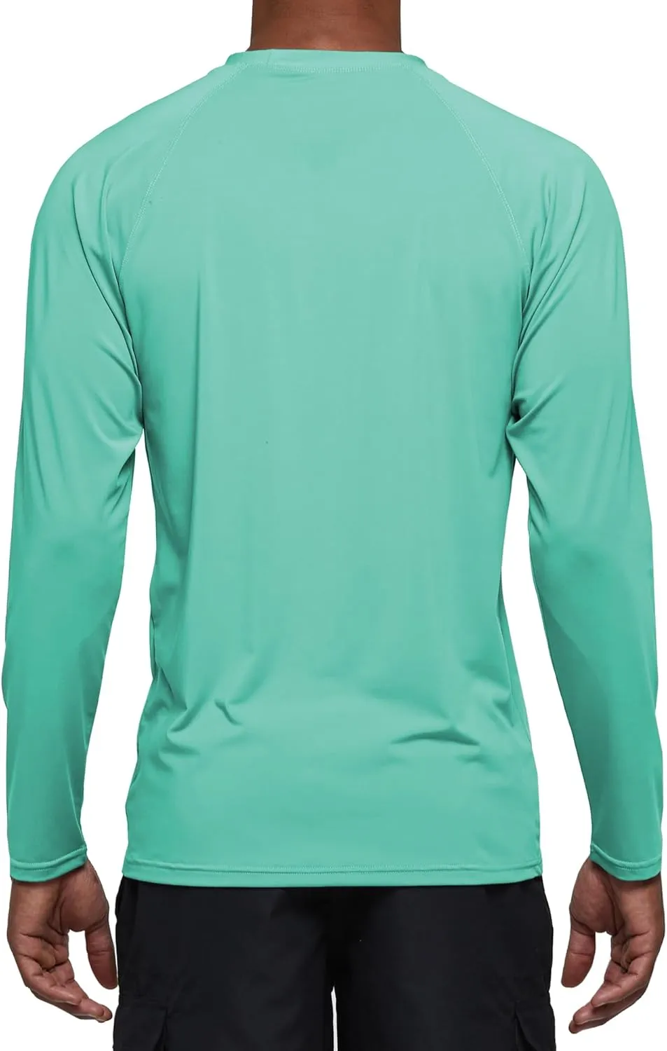 Arcweg Rash Guard Men Swim Shirt Long Sleeves Diving Rash Vest Fit Top T-Shirt