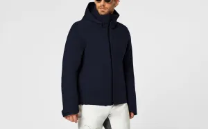 Armada Cashmere Jacket - Navy Blue