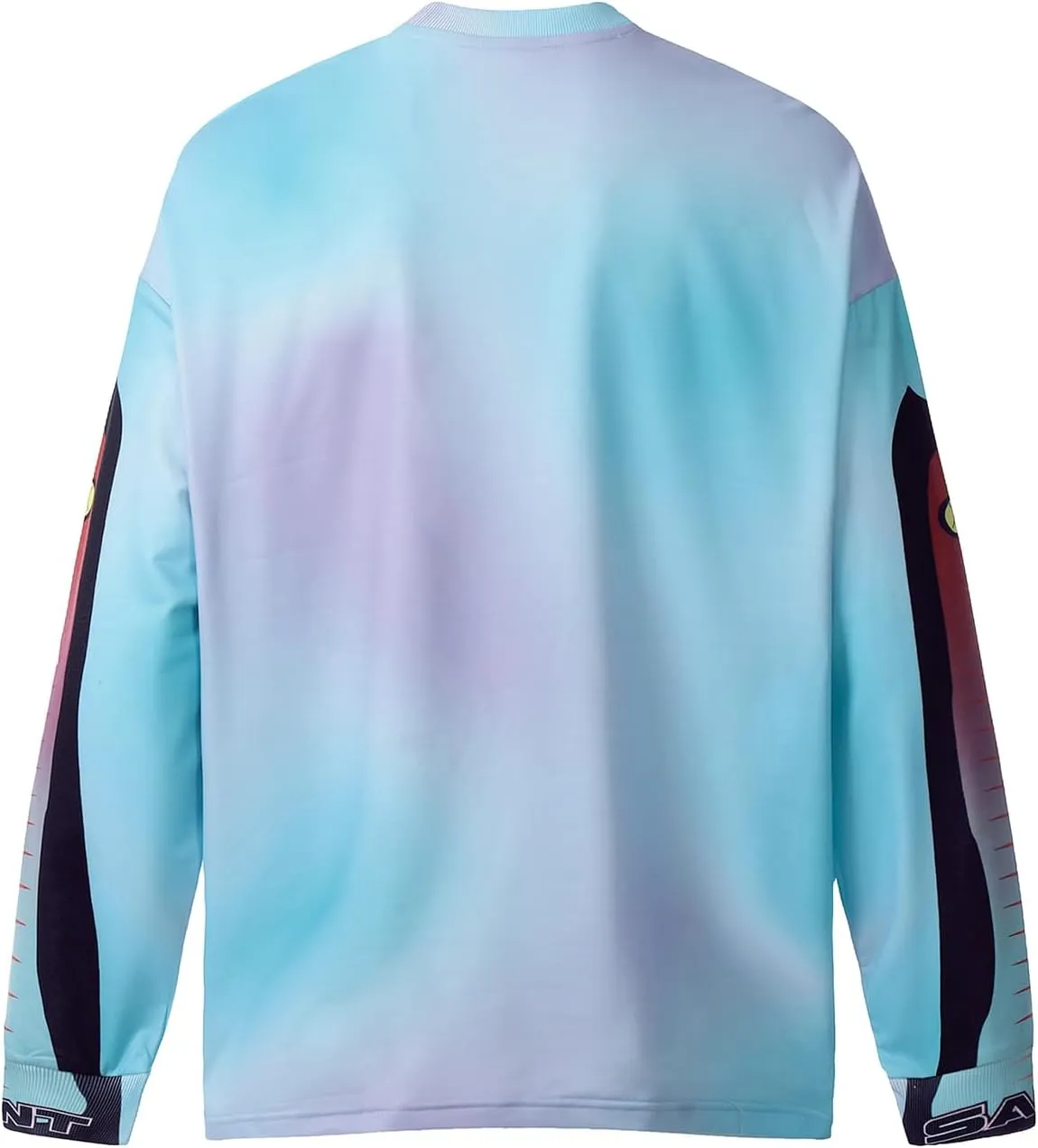 Arnodefrance Unisex Vintage Graphic Printing Long Sleeve Shirt Oversized Tee Shirt Cotton Long Sleeve Shirts