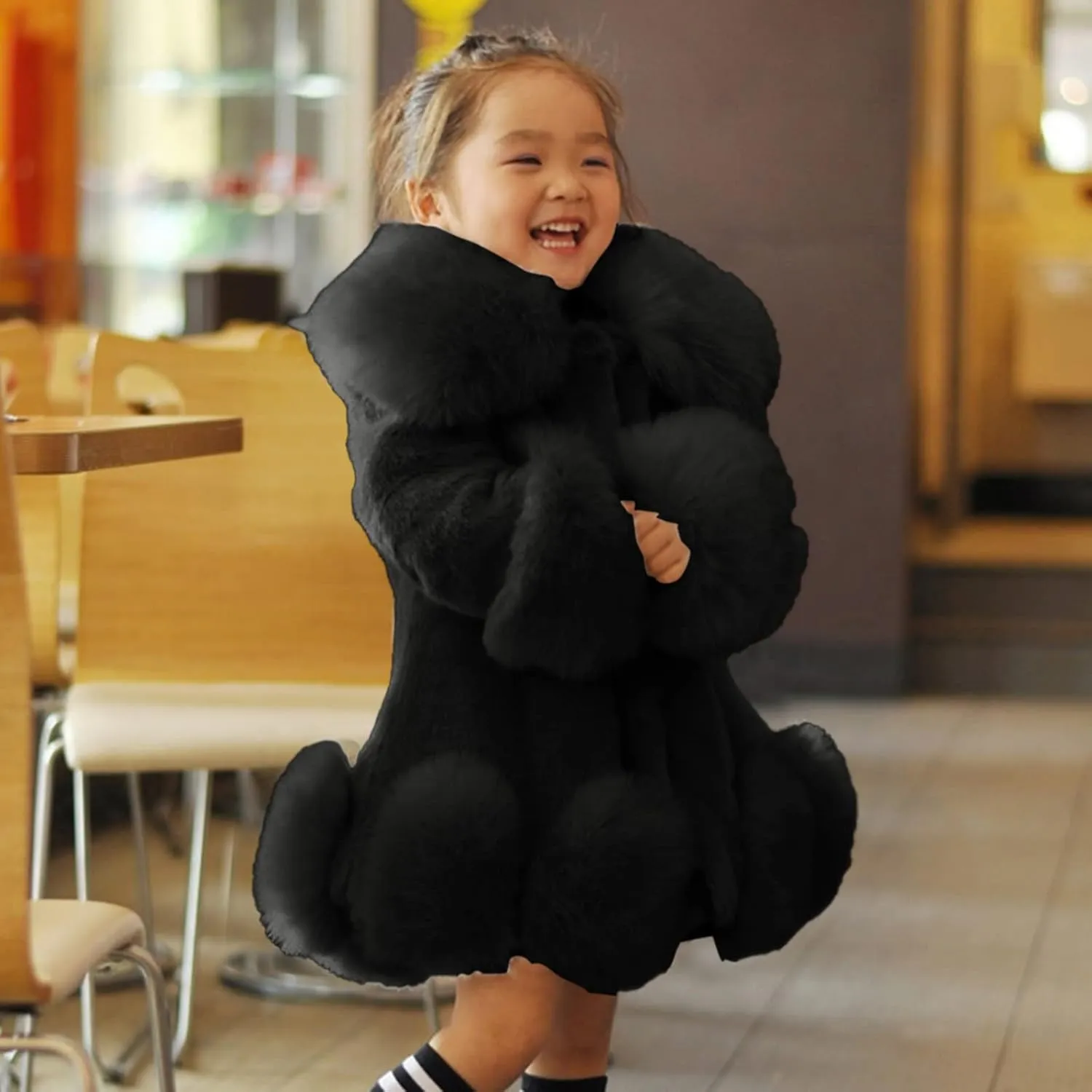 Baby Girl Clothes Baby Outwear Cloak Button Jacket Warm Coat Clothes Girl Clothes 4t Pea Coat Windbreaker