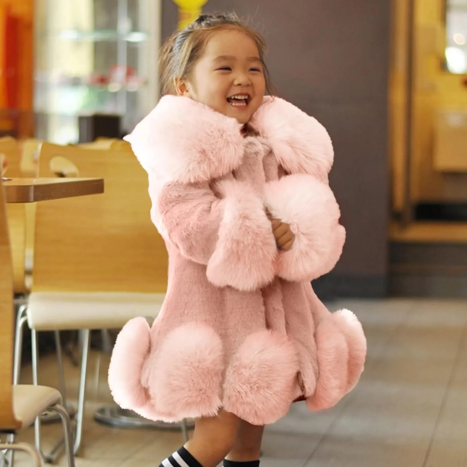 Baby Girl Clothes Baby Outwear Cloak Button Jacket Warm Coat Clothes Girl Clothes 4t Pea Coat Windbreaker