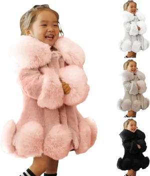 Baby Girl Clothes Baby Outwear Cloak Button Jacket Warm Coat Clothes Girl Clothes 4t Pea Coat Windbreaker