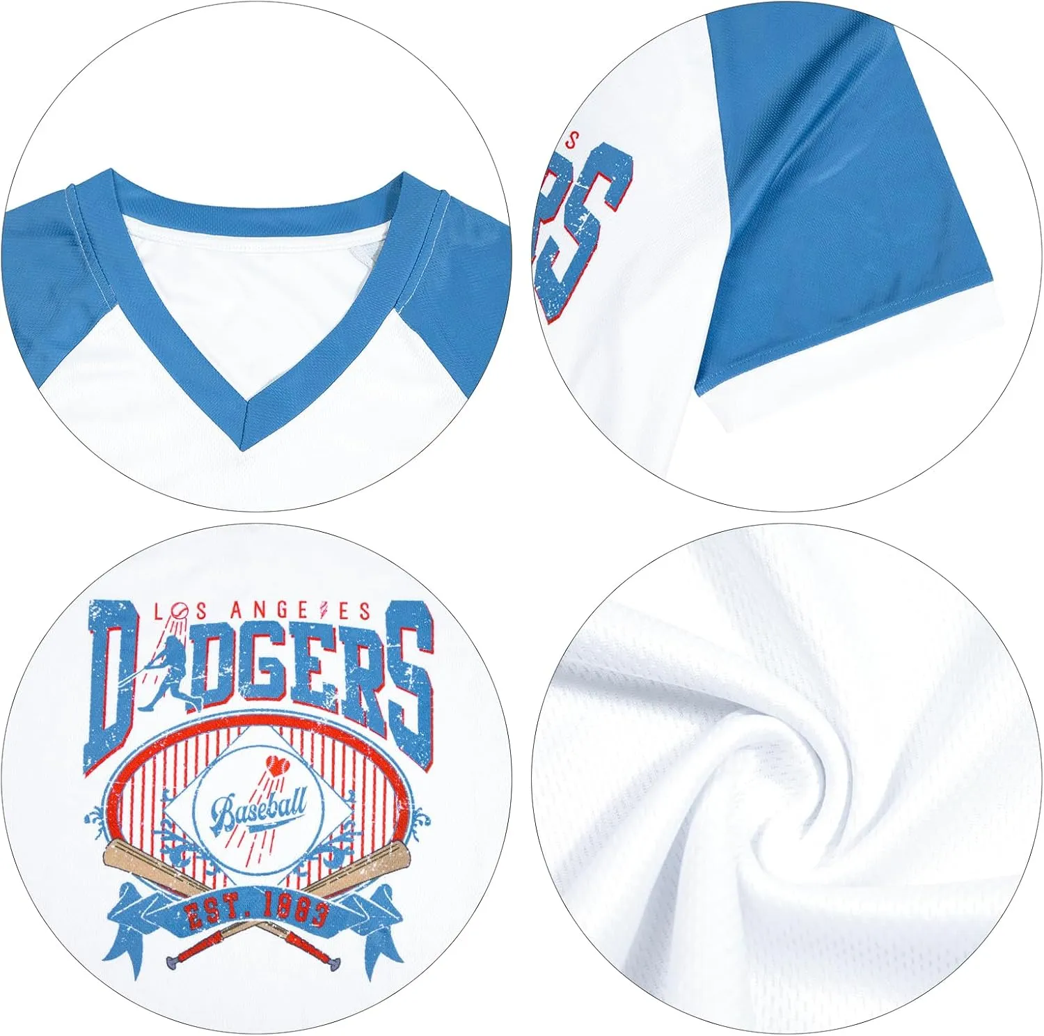Baseball Shirts for Women Oversized Game Day Baseball Fan Shirt Baseball Mama Casual Short Sleeve Shirt