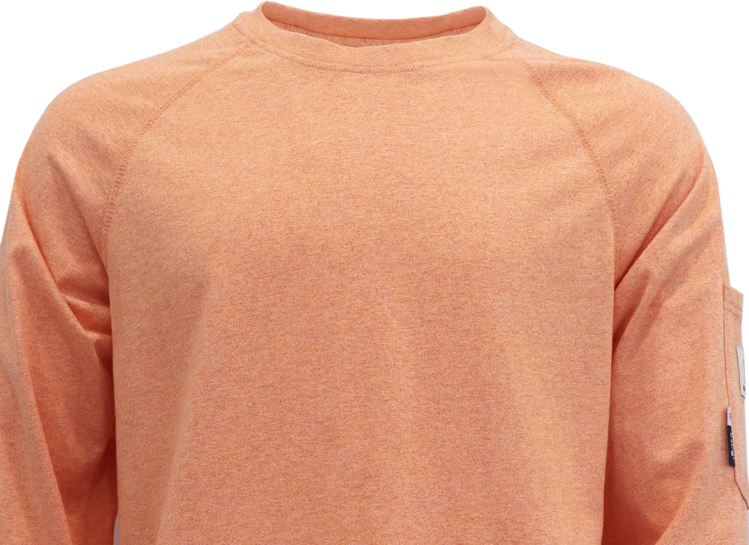 BOCOMAL FR Shirts Heather Series 6oz Flame Resistant T Shirt NFPA2112 CAT2 Fire Retardant Crew Work Shirt
