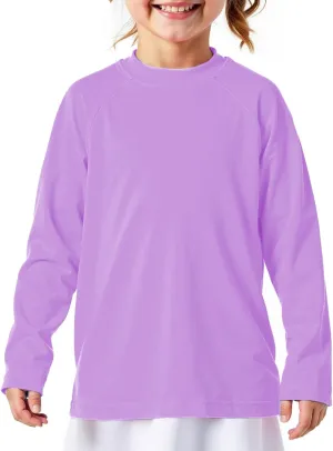 Boys Rash Guard Swim Shirt Long Sleeve UPF 50  for Toddler Kids UV Protection Outdoor Rashguard Sun Shirt