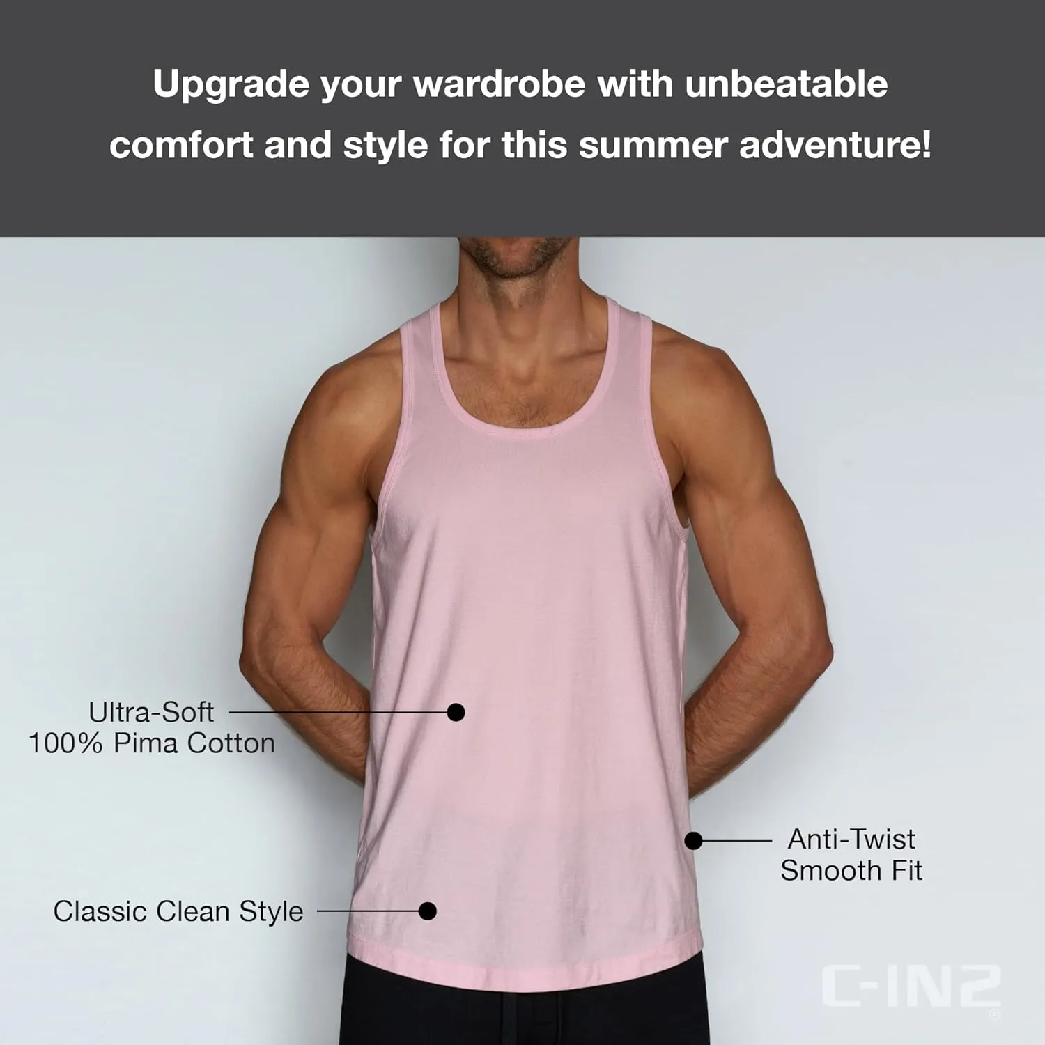 C-IN2 Perfect Pima Relaxed Tank Top