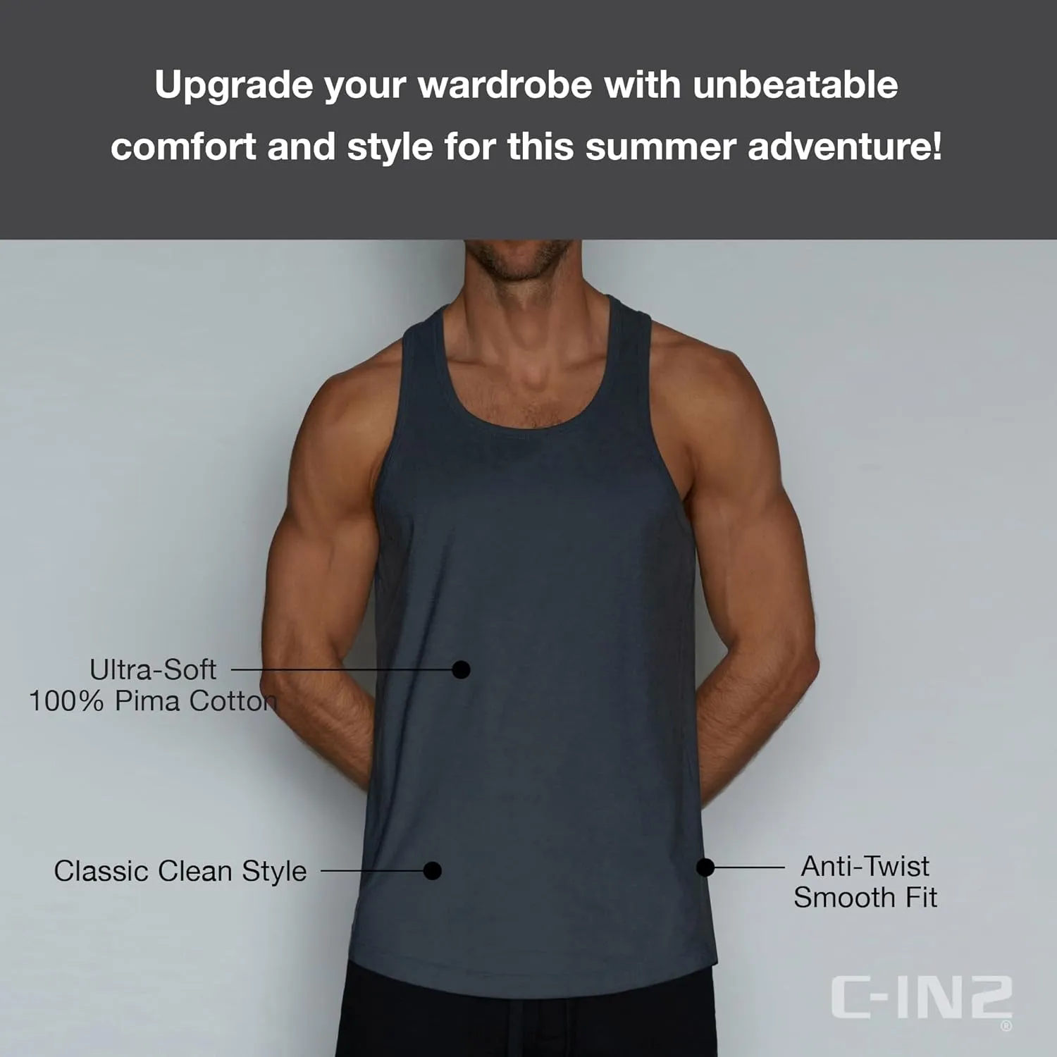 C-IN2 Perfect Pima Relaxed Tank Top