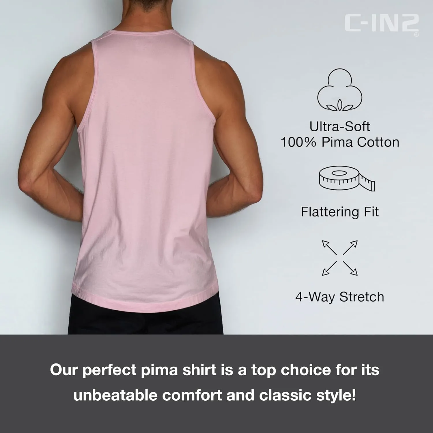 C-IN2 Perfect Pima Relaxed Tank Top