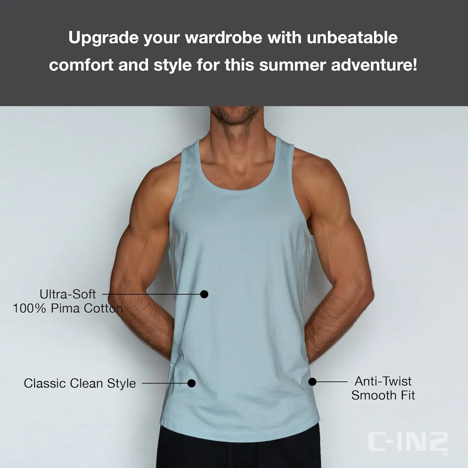 C-IN2 Perfect Pima Relaxed Tank Top