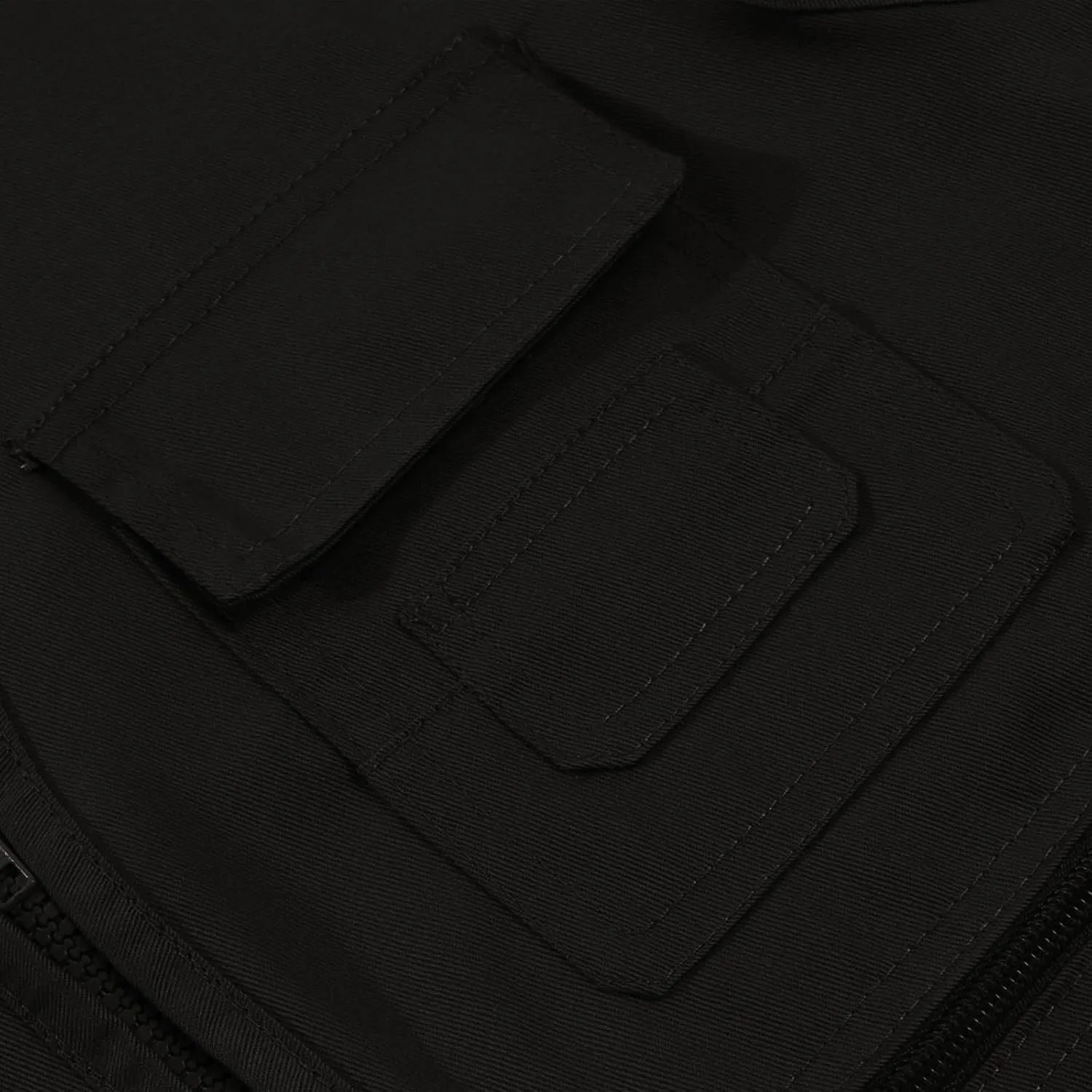 Cargo Vest for Men Utility Fishing Vests Outdoor Summer Lightweight Work Vests Zip Up Sleeveless Vest with Pockets