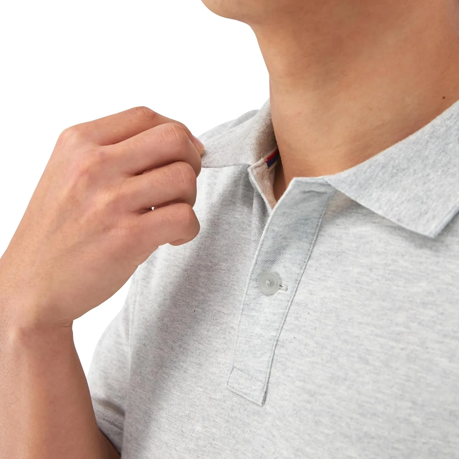 Champion Men's Polo T-Shirt, Moisture Wicking, Best Polo Shirt For Men, Short-Sleeve Tee