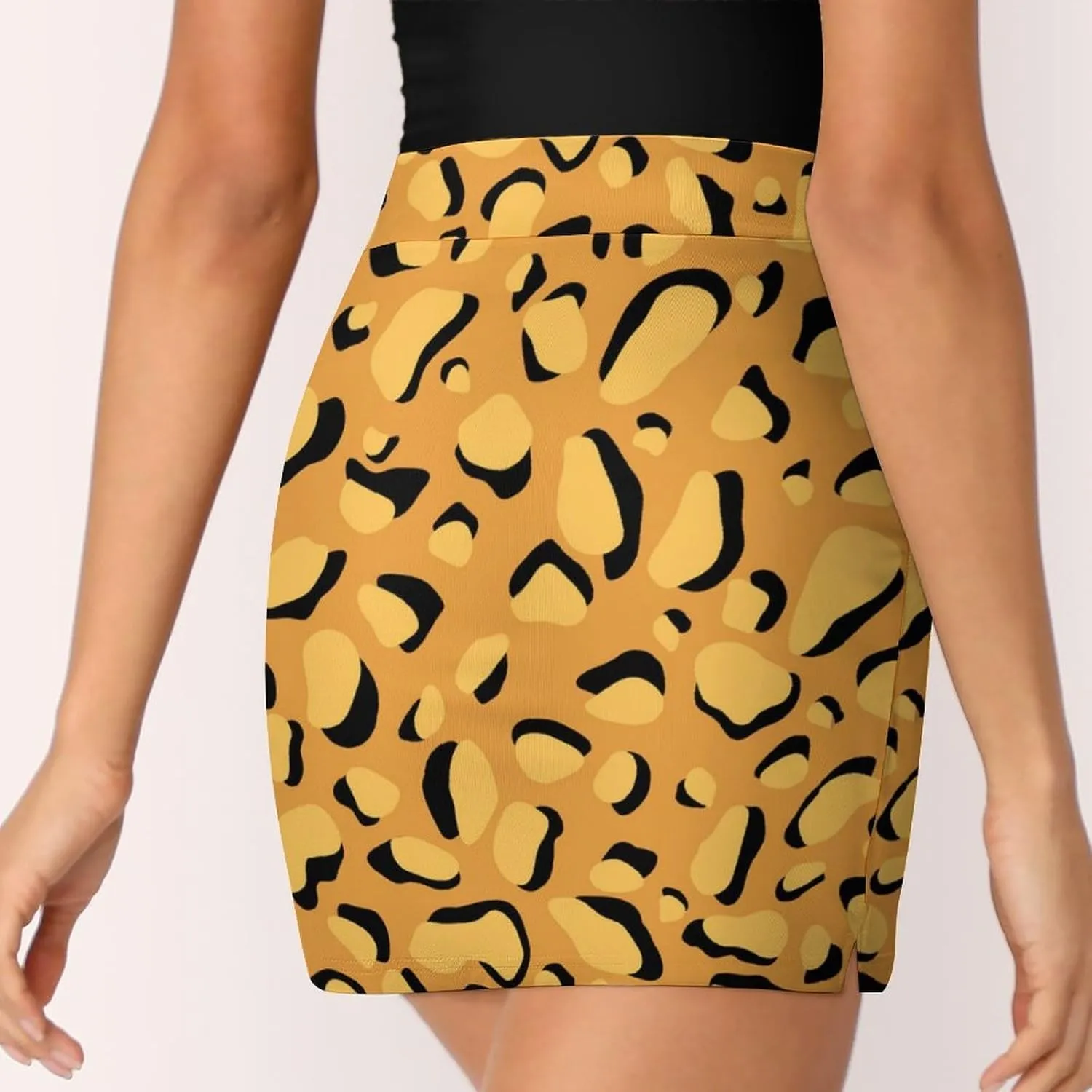 Cheese Short Skirt Women Inner Shorts Skirts High Waisted Stretchy Skorts Athletic Pockets A-line Outdoor