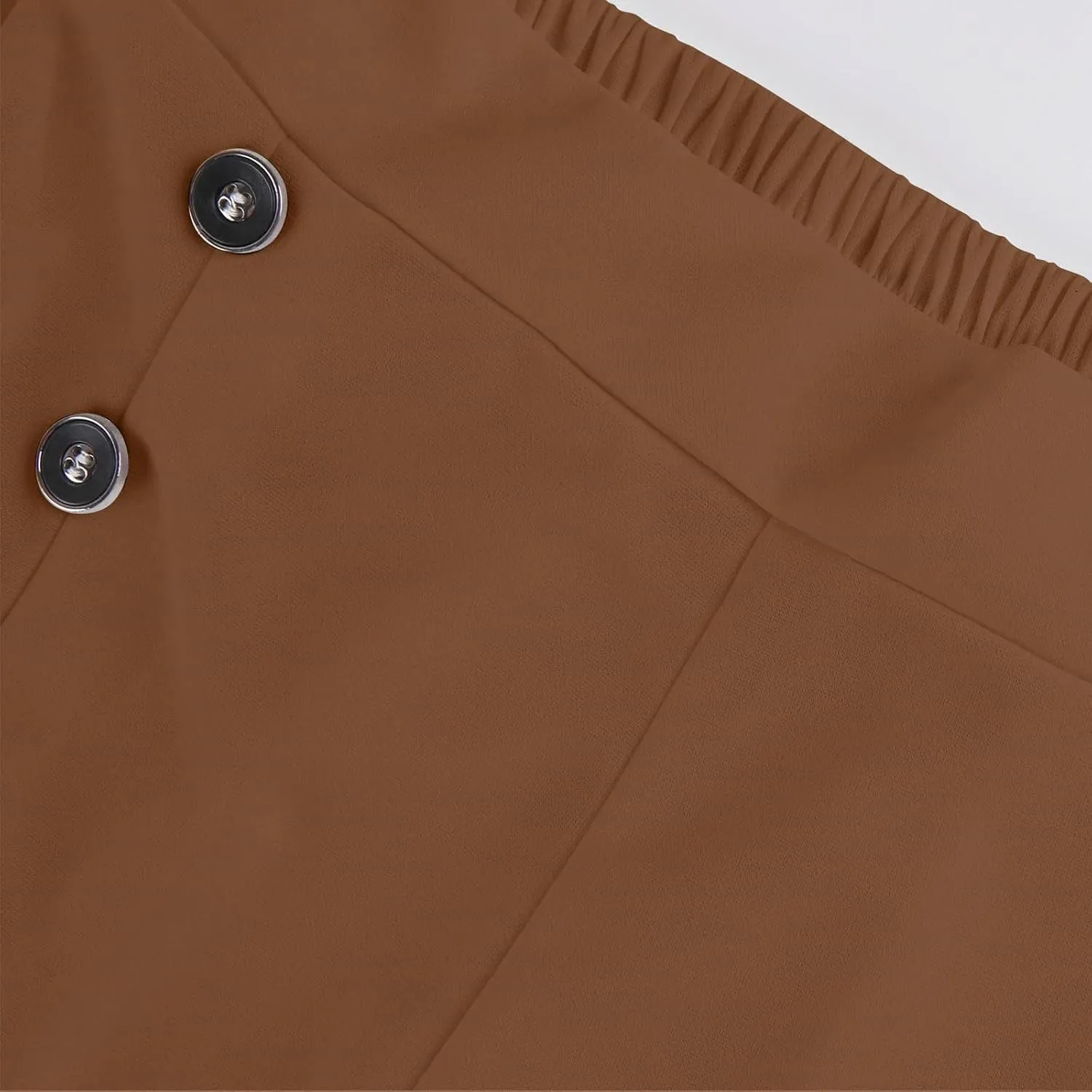 Culottes for Women Summer Dress Pants 2024 Work High Waist Business Casual Wide Leg Long Palazzo Pants Regular Size