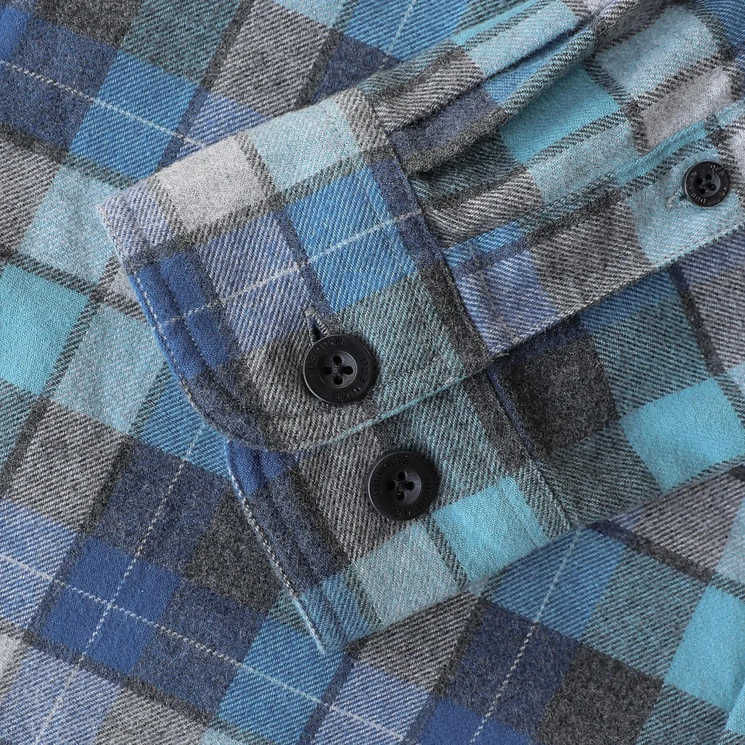 DubinikMens Flannel Shirts Long Sleeve Flannel Shirt for Men Warm Casual Soft Cotton Button Down Plaid Mens Flannel Shirt