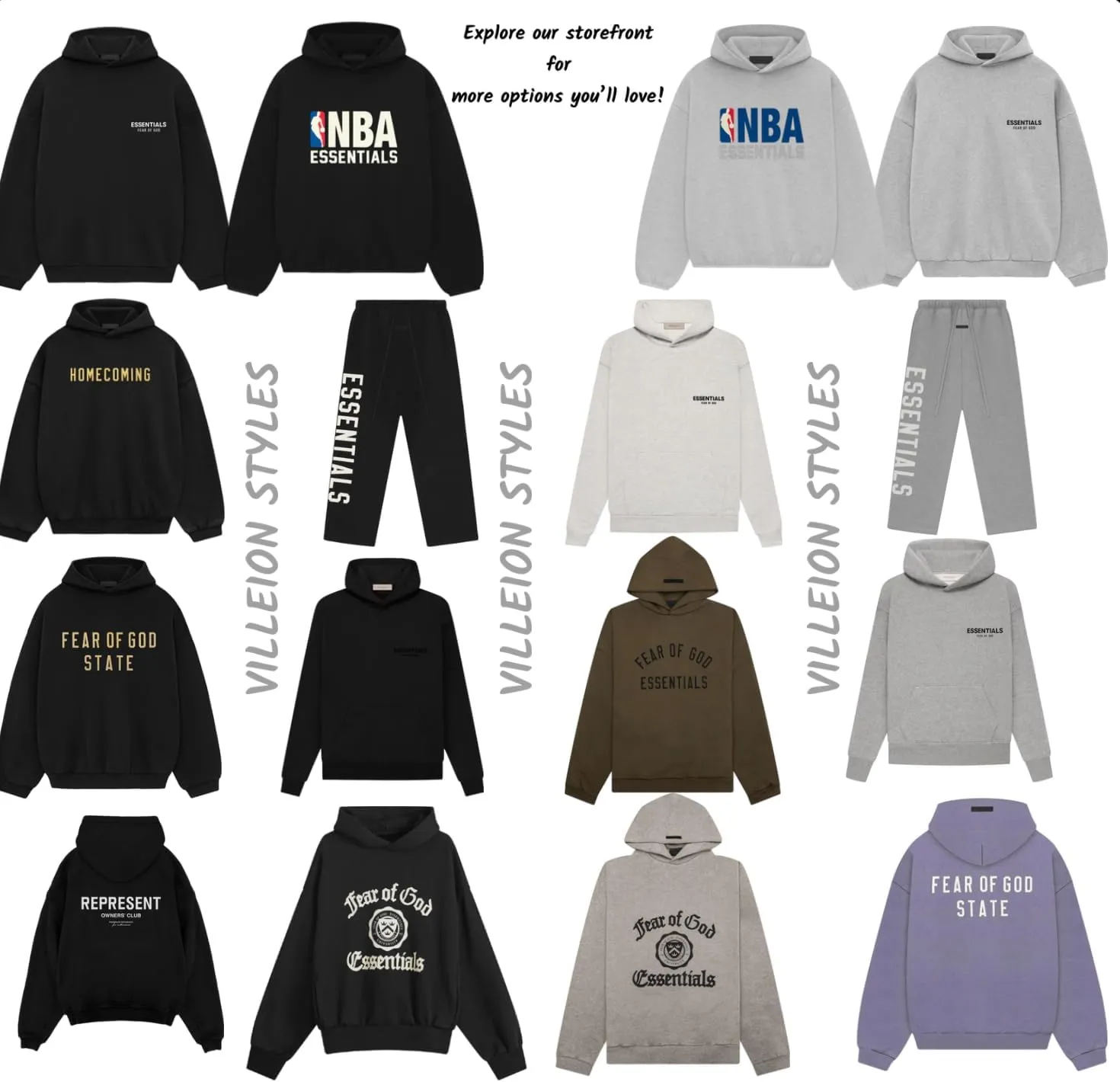 Essentials SS24 Jersery Crewneck T-Shirt