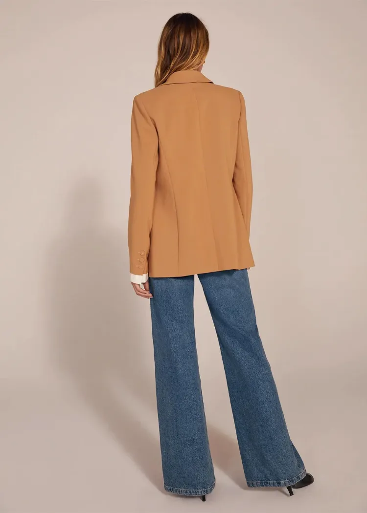 Favorite Daughter The Kelly Blazer- Tan Multi