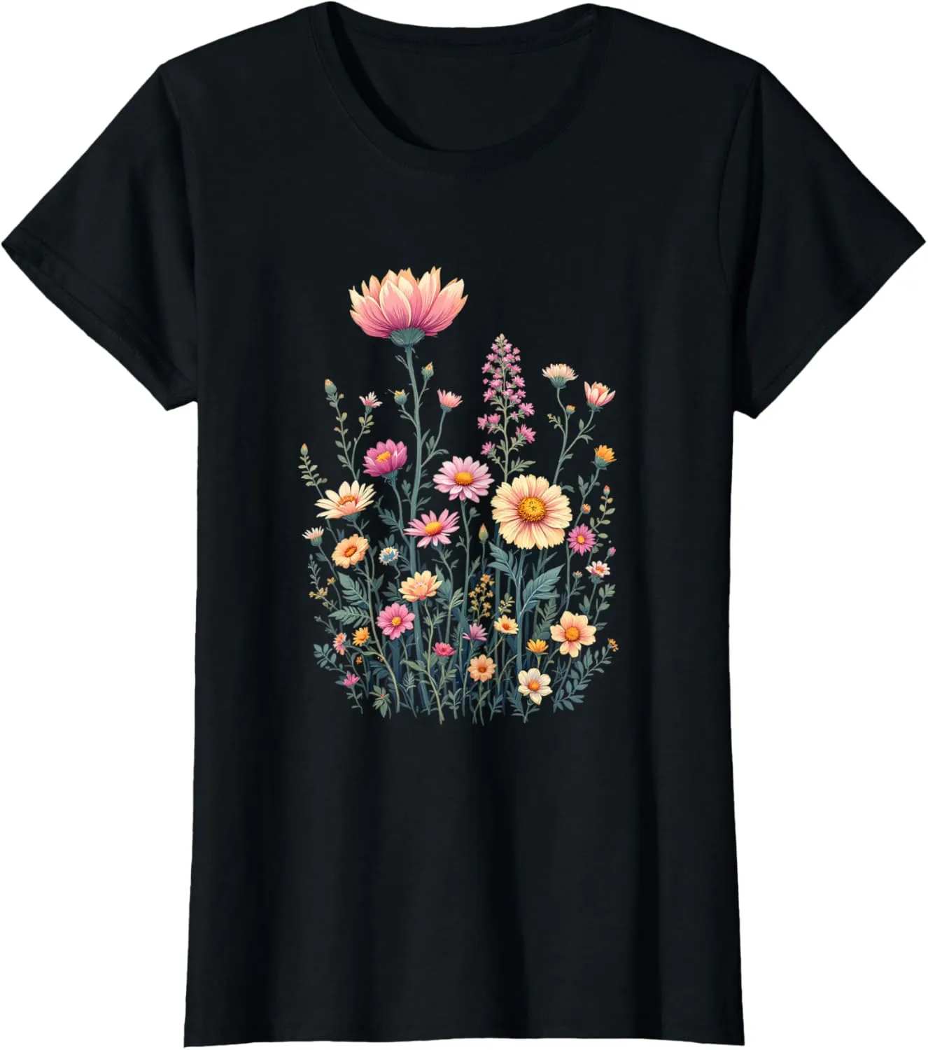 Floral Boho Flowers T-Shirt