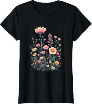 Floral Boho Flowers T-Shirt