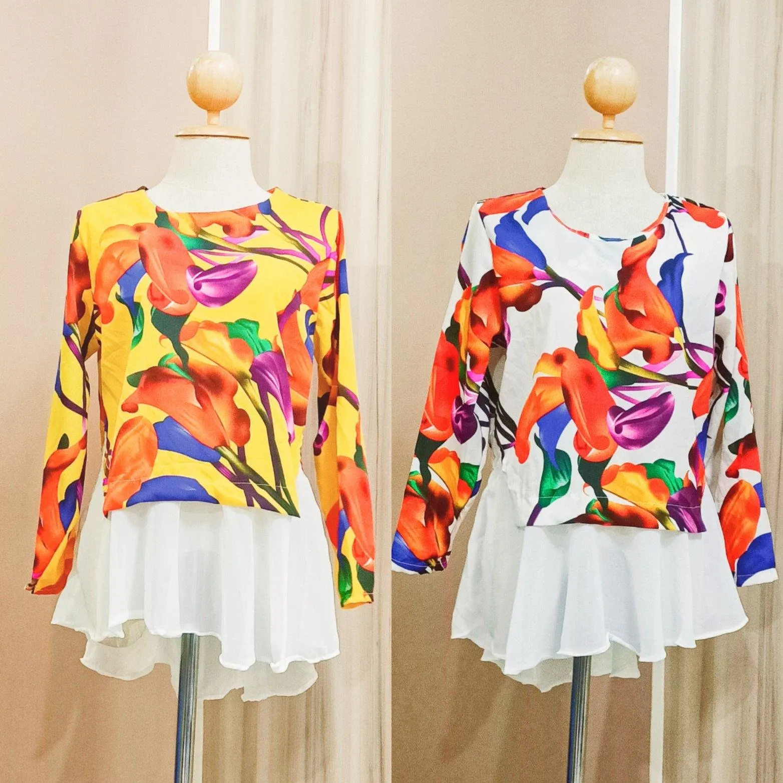 Floral Tops  - Carlina (Instock)