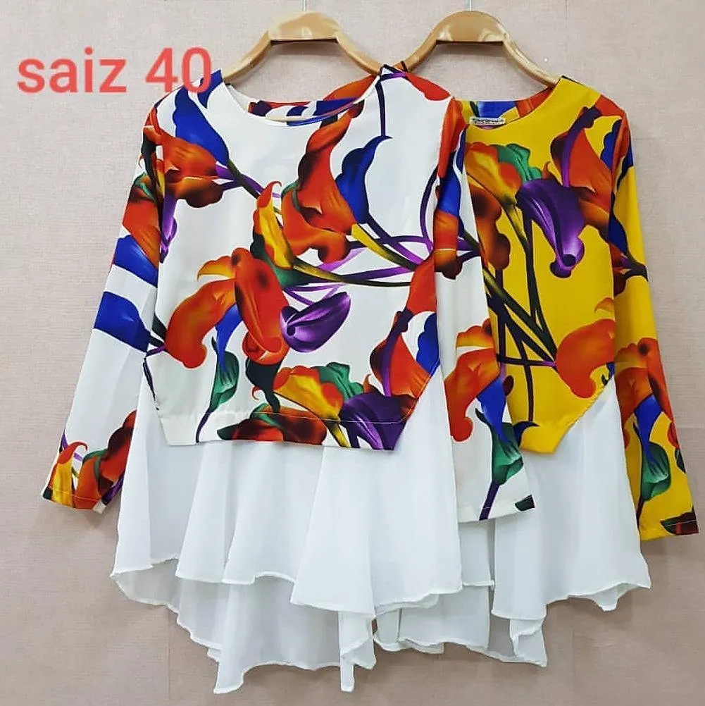 Floral Tops  - Carlina (Instock)
