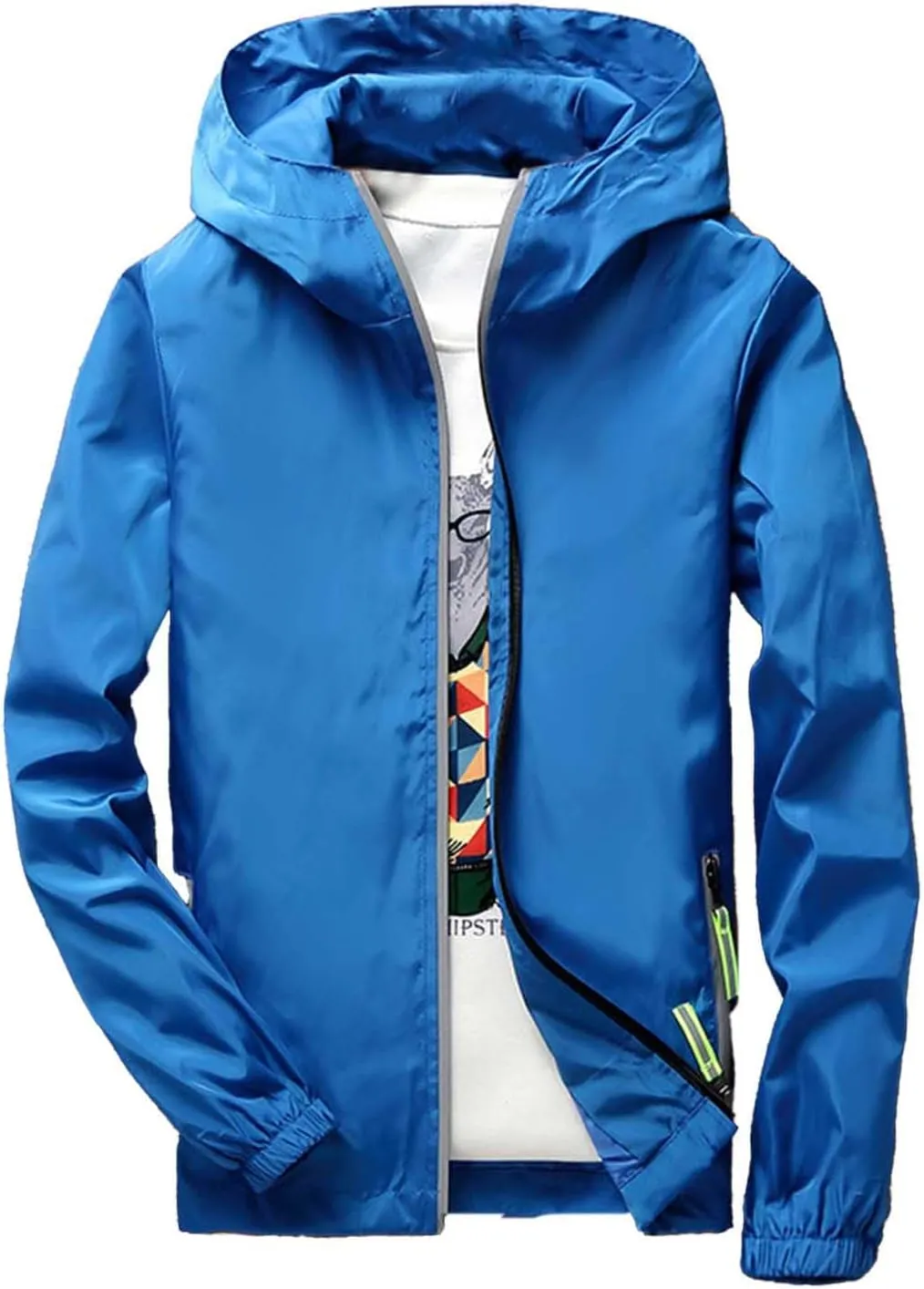 Full Zip Hoodies for Men, Fleece Lined Hoodie Sherpa Jacket, Heavyweight Winter Clothes Sweatshirt Warm Jacket