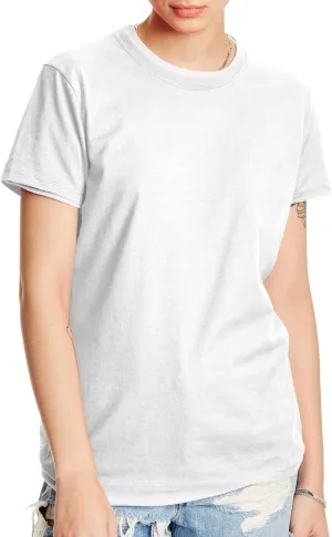 Hanes Perfect-T Crewneck T-Shirt, Lightweight Cotton Short Sleeve Tee for Women