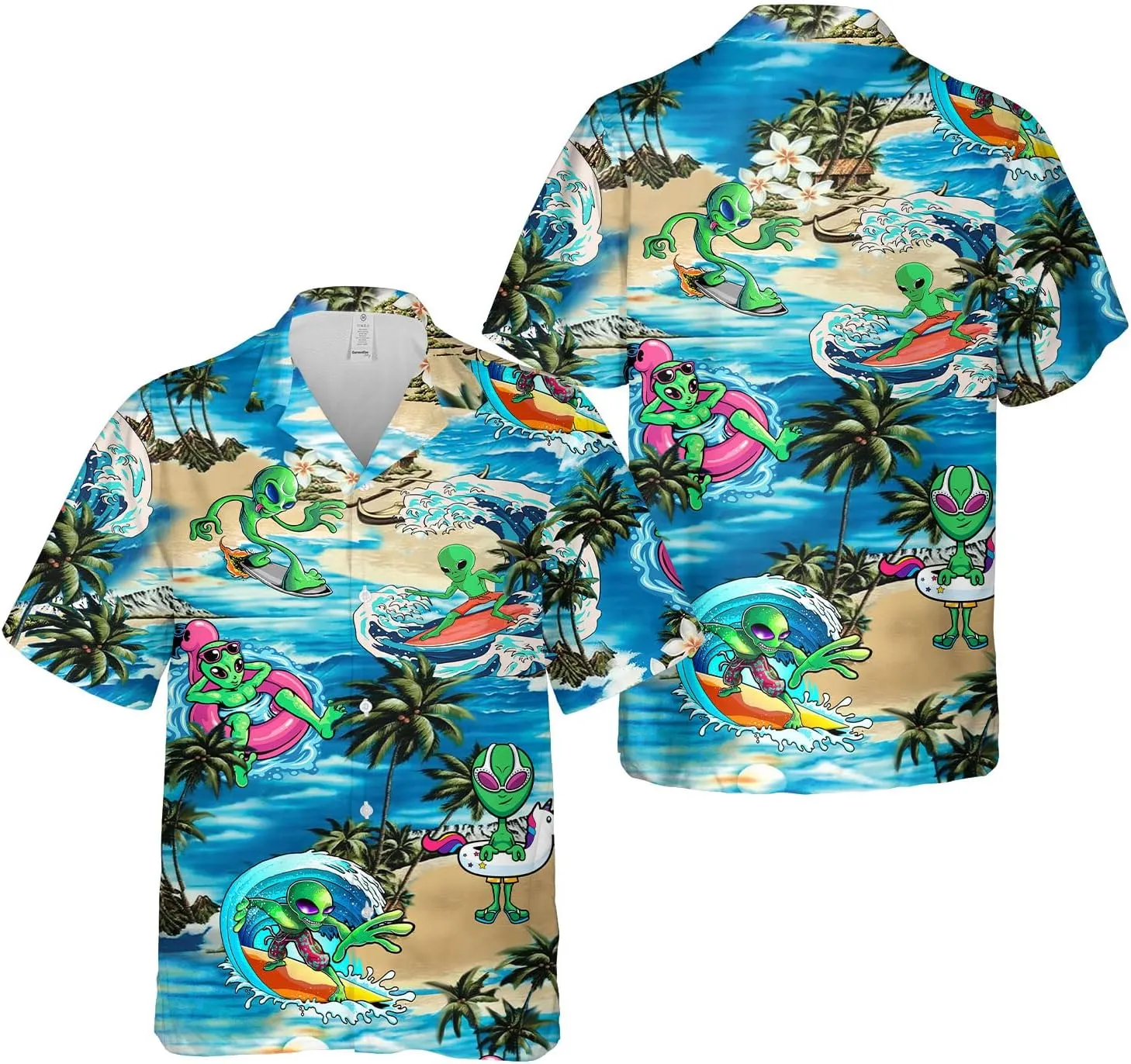Hawaiian Shirt for Men Aloha Vintage Mens Hawaiian Shirts Short Sleeve Button Down Shirt Men