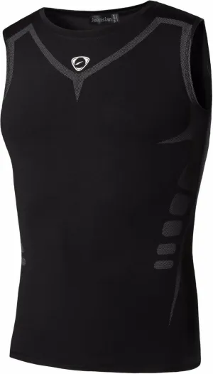 jeansian Men's Sport Quick Dry Sleeveless Tees Vests Tank Top Shirt LSL3306