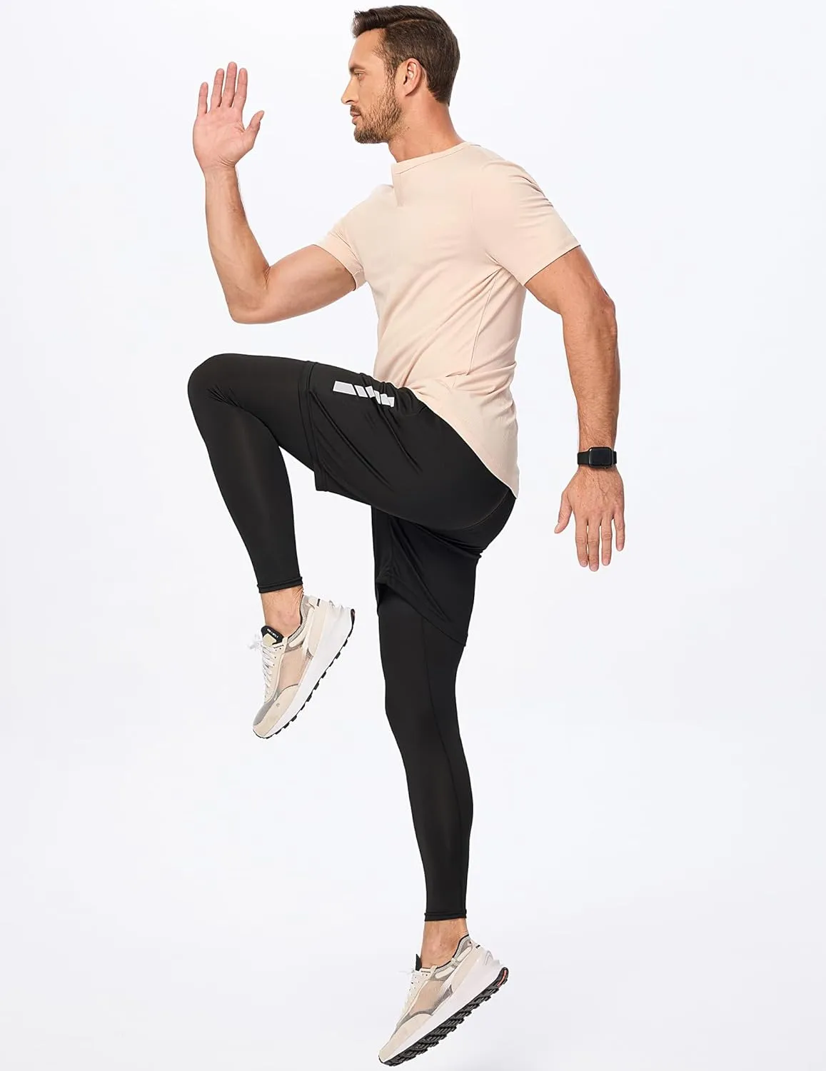 JMIERR Men's Muscle V-Neck T Shirt Short Sleeve Longline Ribbed Henley Shirt Gym Workout Athletic Tee Shirts