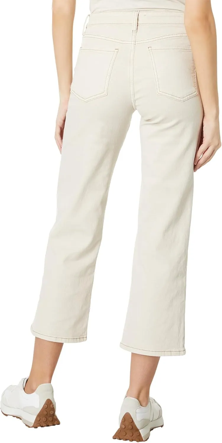 KUT from the Kloth Women's Charlotte High-Rise-fab Ab-Culottes in Ecru