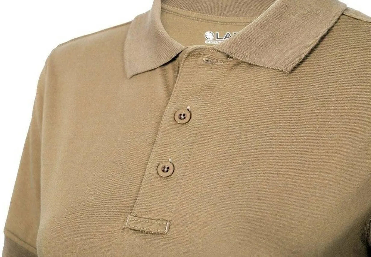 LAPG Womens Operator Tactical Polo Shirt, Short Sleeve Uniform Polo Shirt for Women, Comfortable Lightweight Anti-Wrinkle