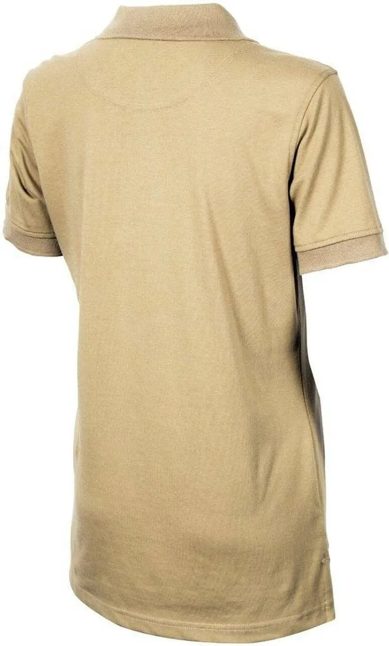 LAPG Womens Operator Tactical Polo Shirt, Short Sleeve Uniform Polo Shirt for Women, Comfortable Lightweight Anti-Wrinkle