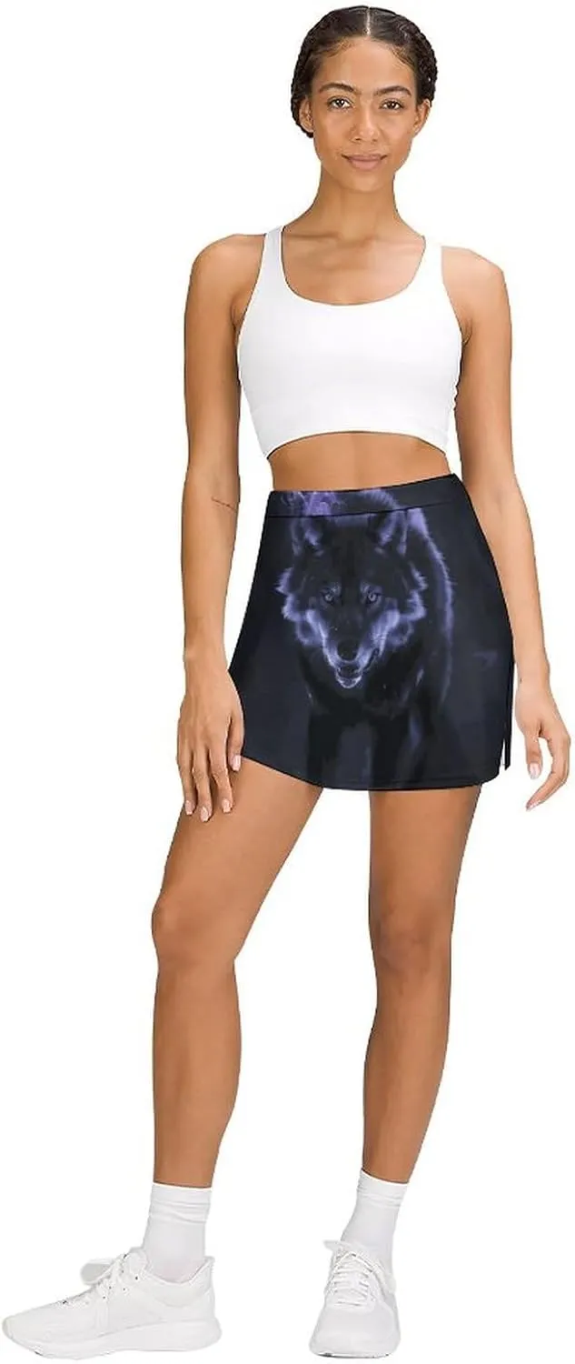 Lions Short Skirt Women's Dress Casual Vacation Light Proof Trouser Skirt