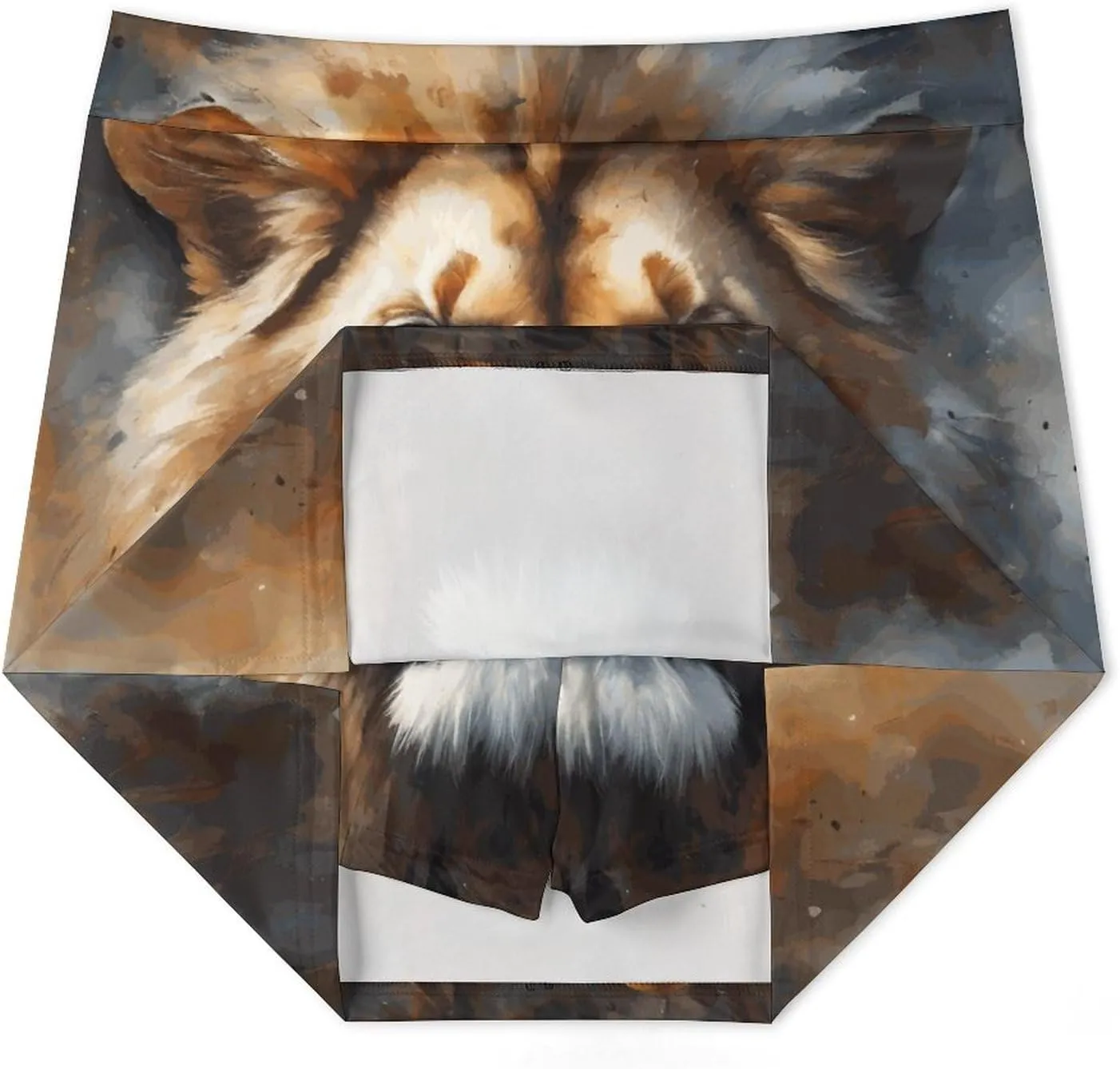 Lions Short Skirt Women's Dress Casual Vacation Light Proof Trouser Skirt
