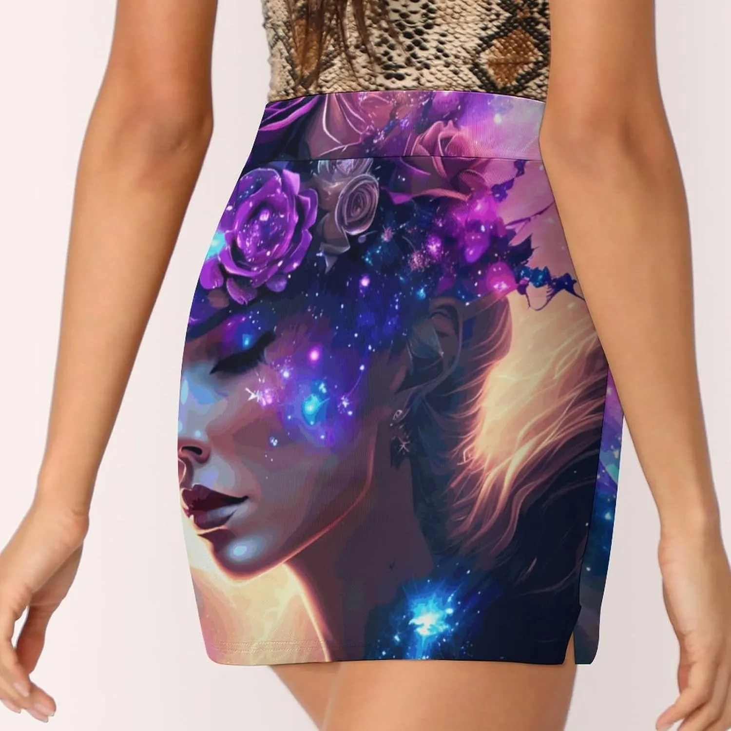 Lions Short Skirt Women's Dress Casual Vacation Light Proof Trouser Skirt