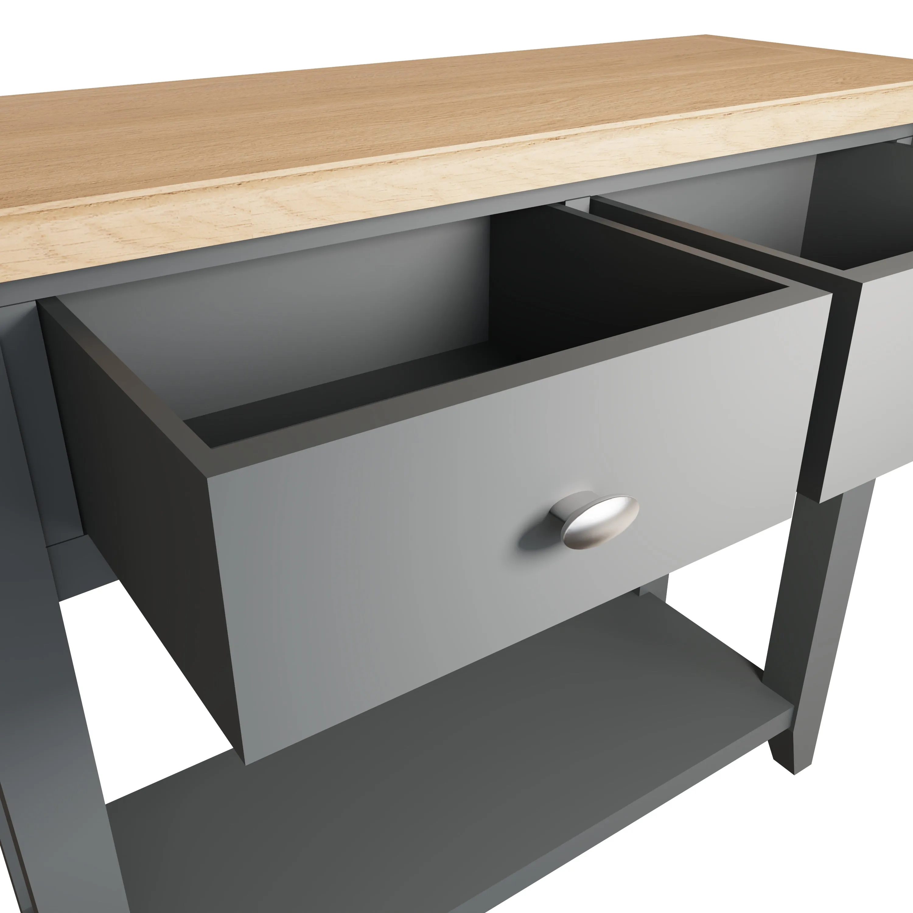 Malmesbury Grey Console Table 85 x 32 x 75 cm