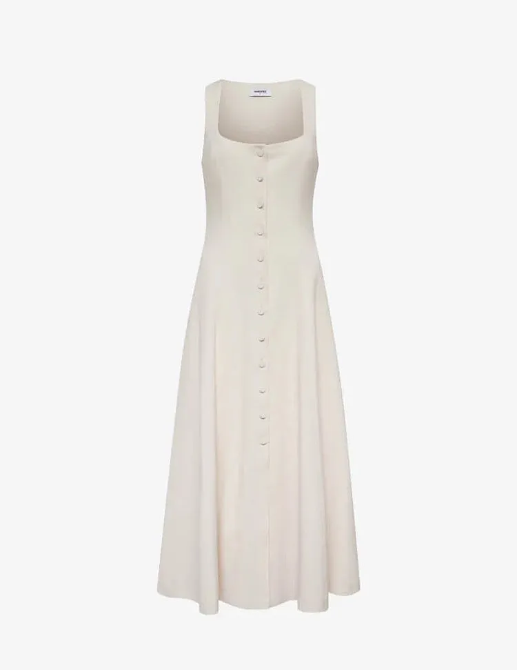 Mayfair Button Down Midi Dress