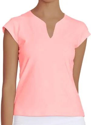 Meja Women Tennis Shirt Short Sleeve,V Neck Golf T Shirt Quick Dry Running Shirts Activewear