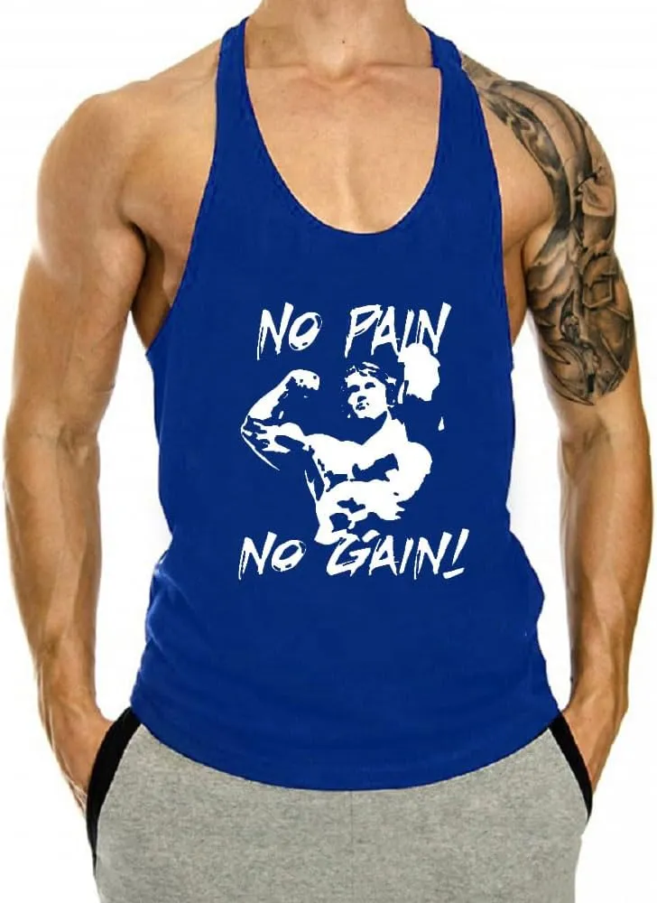 Mens 3 Pack Tank Tops Workout Gym Muscle Shirt Y-Back Fitness Bodybuilding Sleeveless T Shirt