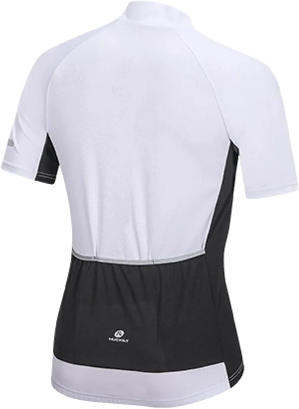 Men's Basic Cycling Jerseys Short Sleeves Mountain Bike Bicycle Shirt Quick Dry Biking Shirt for Men with Back Pockets