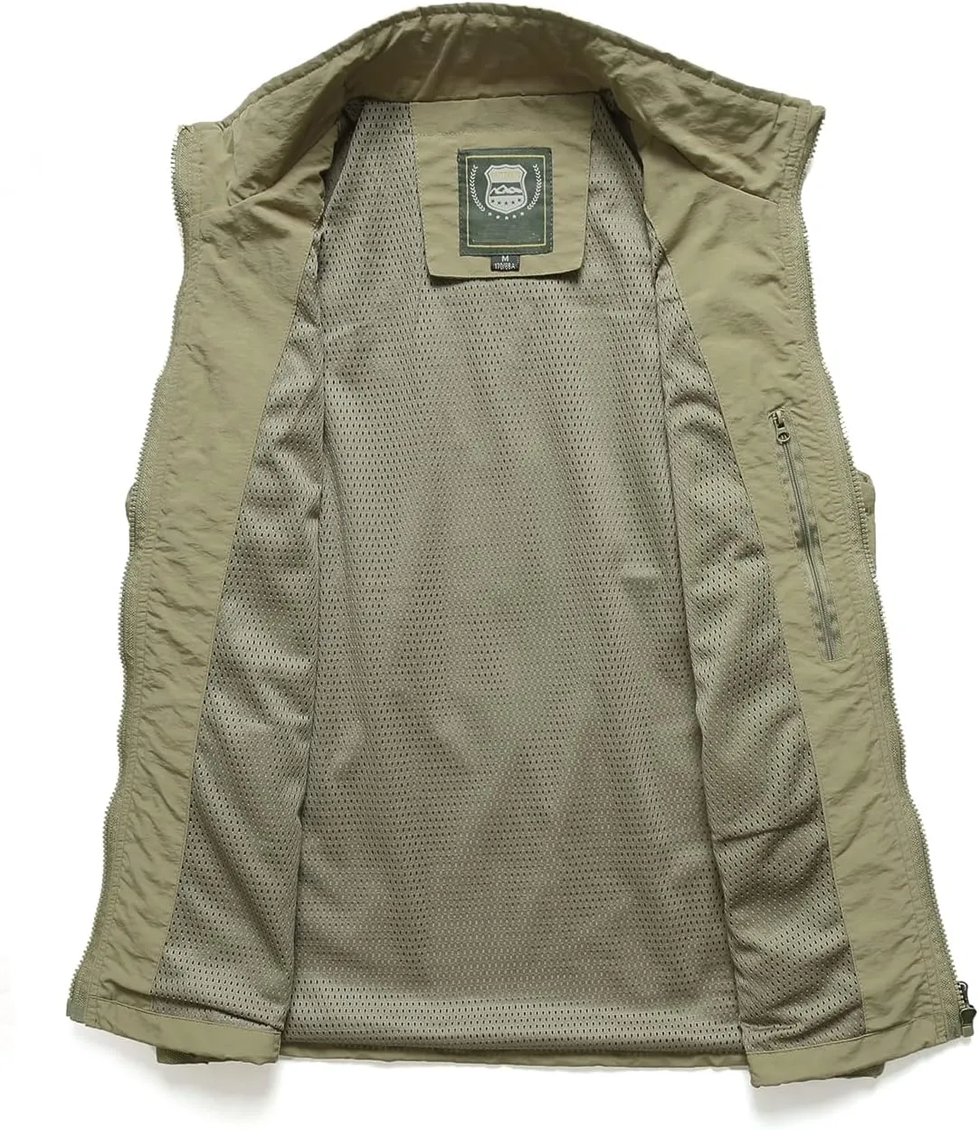 Men's Casual Outdoor Lightweight Vest Quick Dry Fishing Hunting Photo Sleeveless Vest with Pockets
