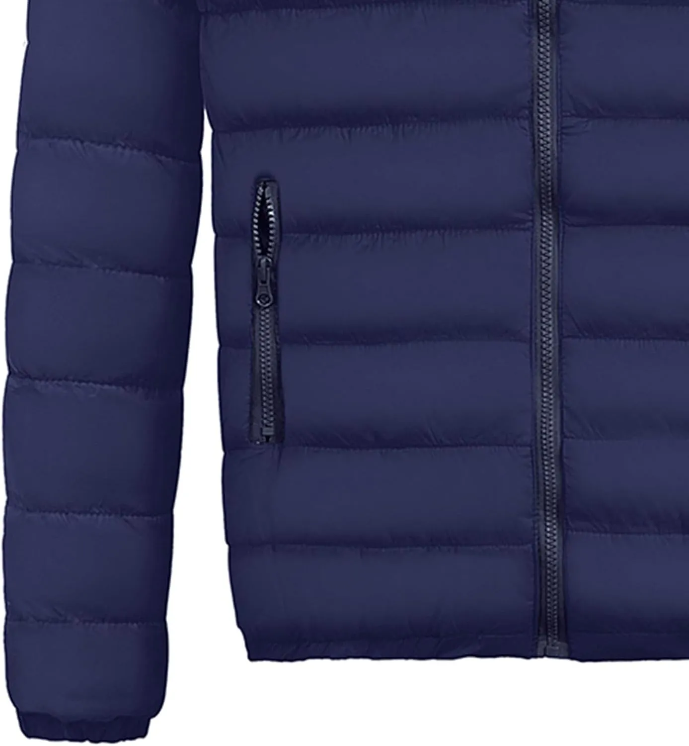 Men'S Down Jackets & Coats Zip Up Puffer Jacket Winter Lightweight Heated Sports Oversized Coats