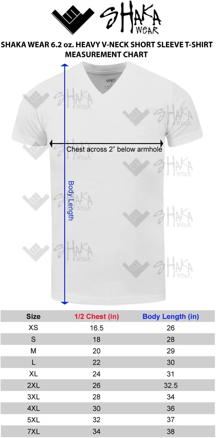 Men's Heavyweight Cotton T Shirt  Basic 6.2 Ounce Short Sleeve V Neck Plain Tee Top Tshirts Regular Big and Tall Size