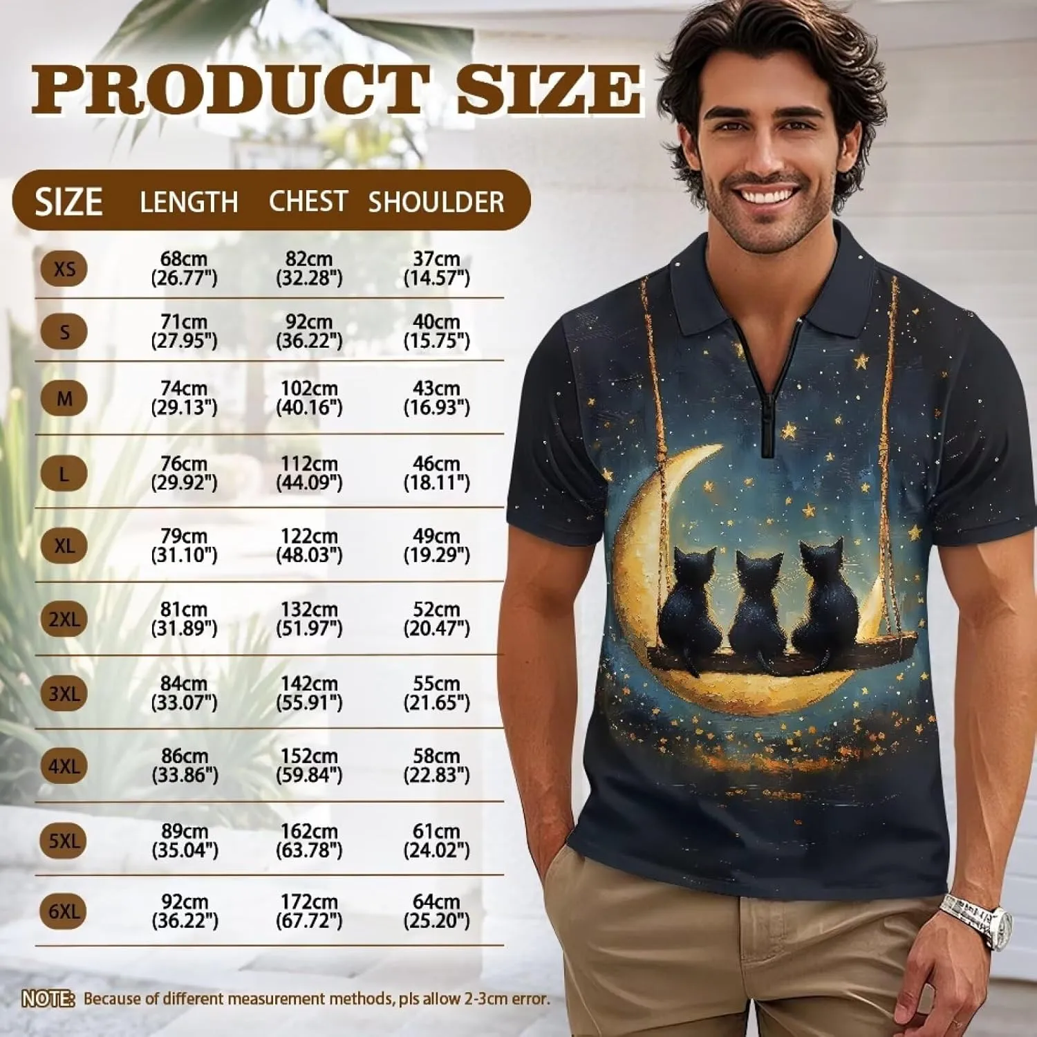 Men's Short Sleeve Shirt Zipper Collar Golf Shirt Summer Quick Dry Athletic Tops Slim Fit Sports Tennis Shirts