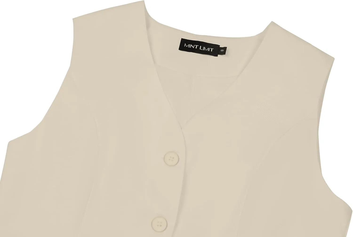 MINTLIMIT Waistcoat Vest for Women Fully Lined Button Down V Neck Formal Dressy Suit Vests with Pockets