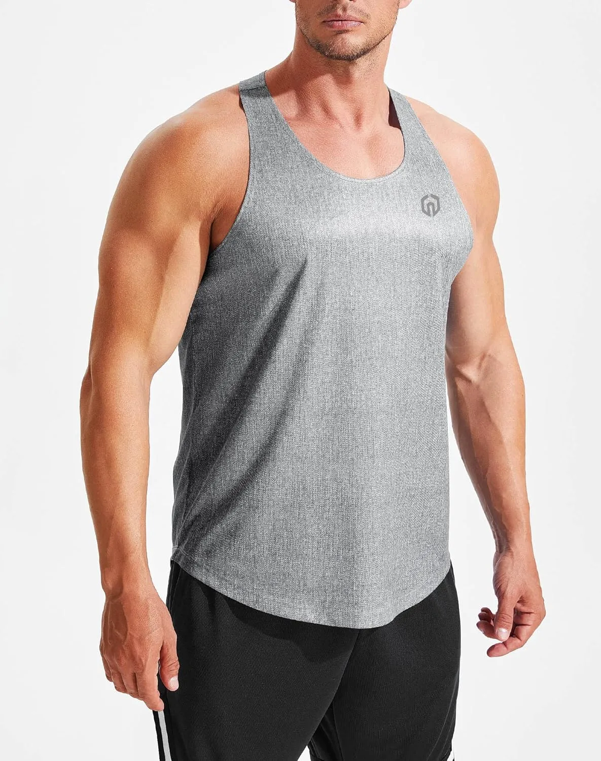 NELEUS Men's Workout Running Tank Top Sleeveless Gym Athletic Shirts