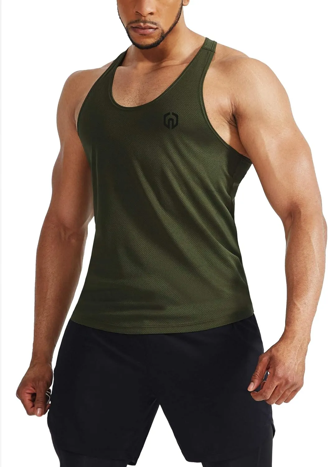 NELEUS Men's Workout Running Tank Top Sleeveless Gym Athletic Shirts